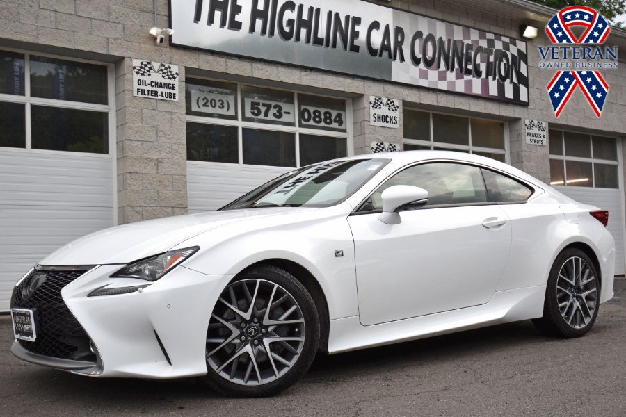 2015 Lexus RC 350 AWD F-Sport, available for sale in Waterbury, Connecticut | Highline Car Connection. Waterbury, Connecticut