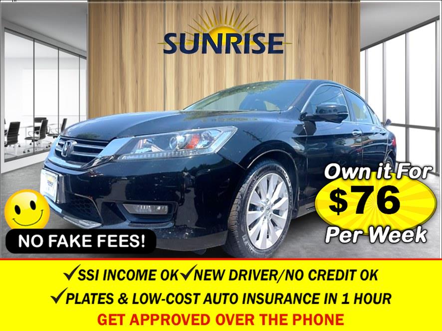 2015 Honda Accord EX-L. 1 OWNER CLEAN CARFAX!, available for sale in Rosedale, New York | Sunrise Auto Sales. Rosedale, New York