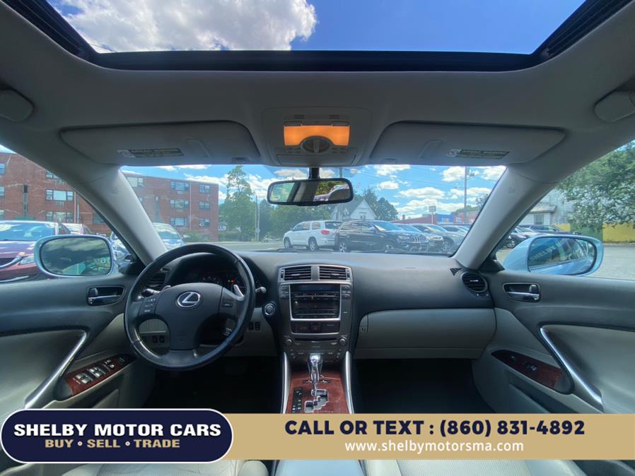 2007 Lexus IS 250 4dr Sport Sdn Auto RWD, available for sale in Springfield, Massachusetts | Shelby Motor Cars. Springfield, Massachusetts 2007 Lexus IS 250 4dr Sport Sdn Auto RWD, available for sale in Springfield, Massachusetts | Shelby Motor Cars. Springfield, Massachusetts