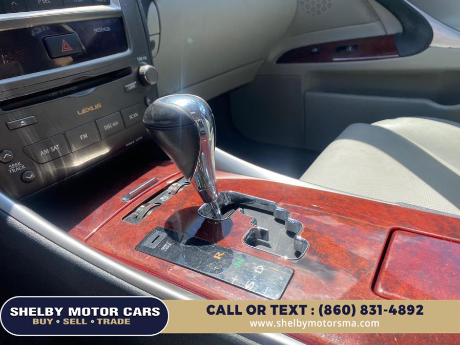 2007 Lexus IS 250 4dr Sport Sdn Auto RWD, available for sale in Springfield, Massachusetts | Shelby Motor Cars. Springfield, Massachusetts 2007 Lexus IS 250 4dr Sport Sdn Auto RWD, available for sale in Springfield, Massachusetts | Shelby Motor Cars. Springfield, Massachusetts