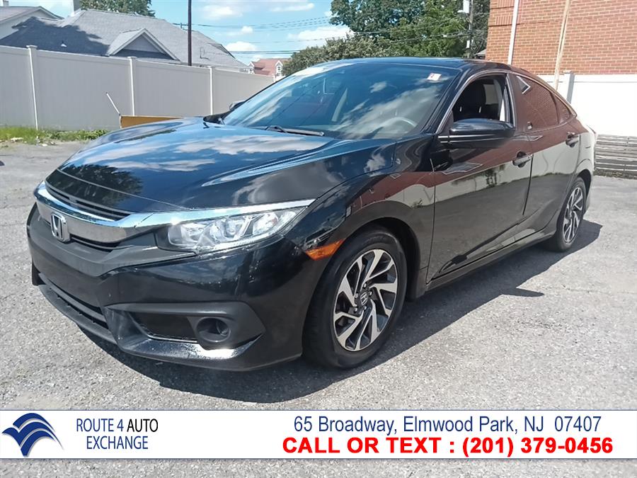 Used Honda Civic Sedan EX CVT w/Honda Sensing 2017 | Route 4 Auto Exchange. Elmwood Park, New Jersey Used Honda Civic Sedan EX CVT w/Honda Sensing 2017 | Route 4 Auto Exchange. Elmwood Park, New Jersey
