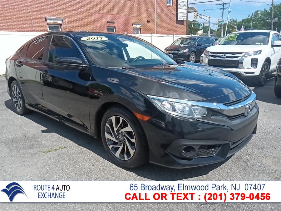 Used Honda Civic Sedan EX CVT w/Honda Sensing 2017 | Route 4 Auto Exchange. Elmwood Park, New Jersey Used Honda Civic Sedan EX CVT w/Honda Sensing 2017 | Route 4 Auto Exchange. Elmwood Park, New Jersey
