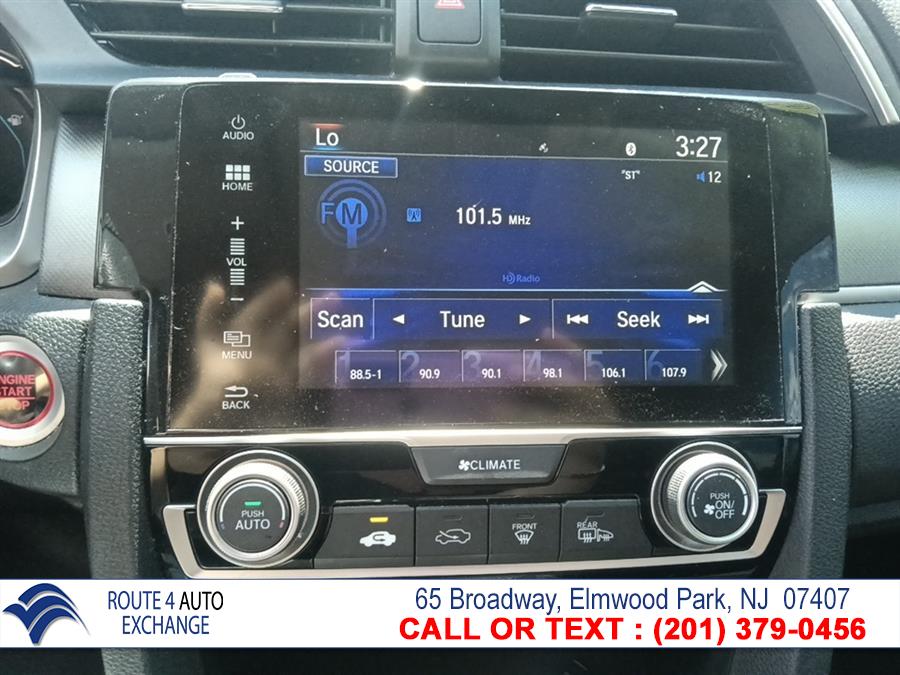 Used Honda Civic Sedan EX CVT w/Honda Sensing 2017 | Route 4 Auto Exchange. Elmwood Park, New Jersey Used Honda Civic Sedan EX CVT w/Honda Sensing 2017 | Route 4 Auto Exchange. Elmwood Park, New Jersey