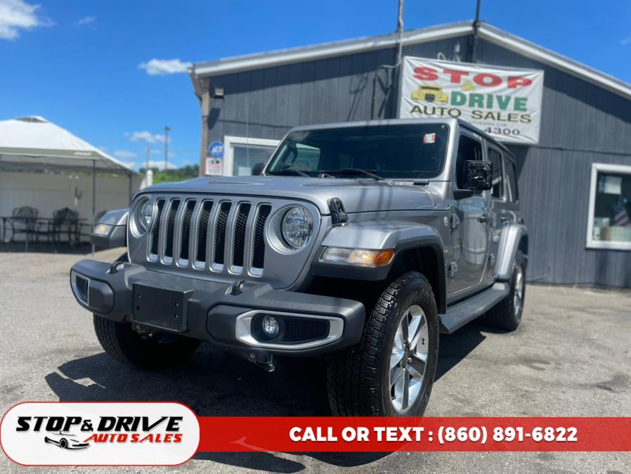 Used Jeep Wrangler Unlimited Sahara 4x4 2018 | Stop & Drive Auto Sales. East Windsor, Connecticut