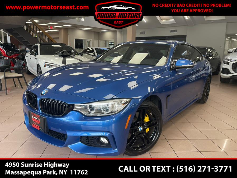 2017 BMW 4 Series 430i xDrive Gran Coupe SULEV, available for sale in Massapequa Park, New York | Power Motors East. Massapequa Park, New York