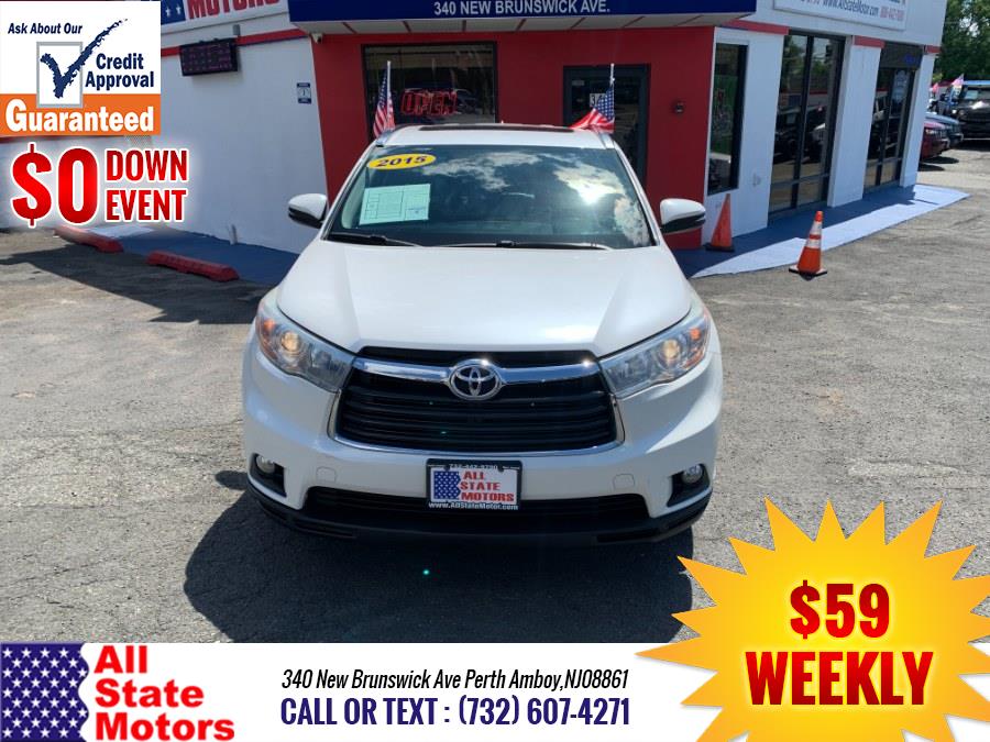 2015 Toyota Highlander AWD 4dr V6 XLE (Natl), available for sale in Perth Amboy, New Jersey | All State Motor Inc. Perth Amboy, New Jersey 2015 Toyota Highlander AWD 4dr V6 XLE (Natl), available for sale in Perth Amboy, New Jersey | All State Motor Inc. Perth Amboy, New Jersey