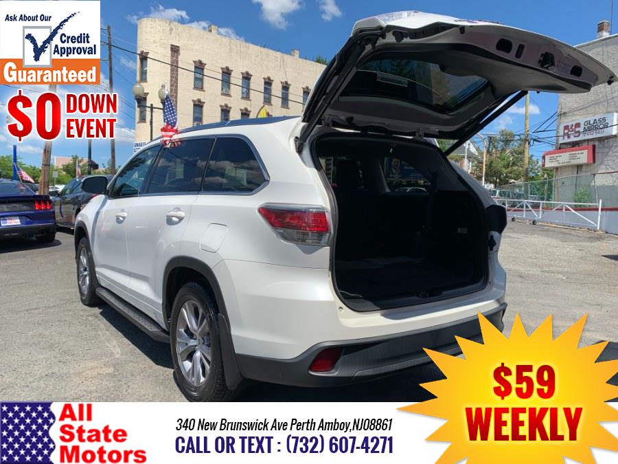 2015 Toyota Highlander AWD 4dr V6 XLE (Natl), available for sale in Perth Amboy, New Jersey | All State Motor Inc. Perth Amboy, New Jersey 2015 Toyota Highlander AWD 4dr V6 XLE (Natl), available for sale in Perth Amboy, New Jersey | All State Motor Inc. Perth Amboy, New Jersey