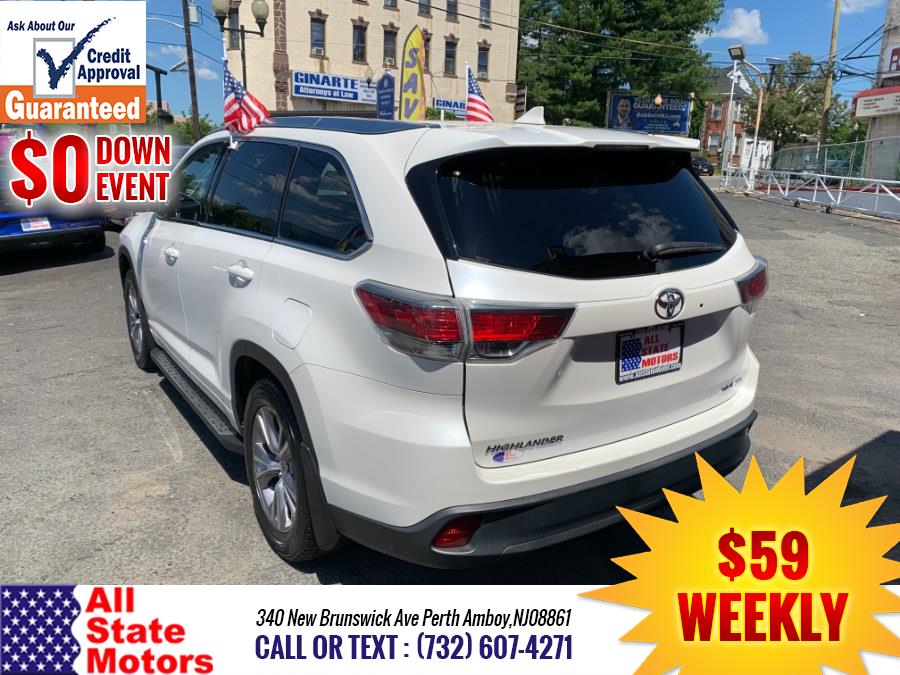 2015 Toyota Highlander AWD 4dr V6 XLE (Natl), available for sale in Perth Amboy, New Jersey | All State Motor Inc. Perth Amboy, New Jersey 2015 Toyota Highlander AWD 4dr V6 XLE (Natl), available for sale in Perth Amboy, New Jersey | All State Motor Inc. Perth Amboy, New Jersey