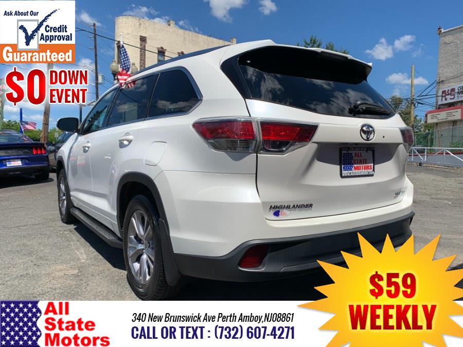 2015 Toyota Highlander AWD 4dr V6 XLE (Natl), available for sale in Perth Amboy, New Jersey | All State Motor Inc. Perth Amboy, New Jersey 2015 Toyota Highlander AWD 4dr V6 XLE (Natl), available for sale in Perth Amboy, New Jersey | All State Motor Inc. Perth Amboy, New Jersey
