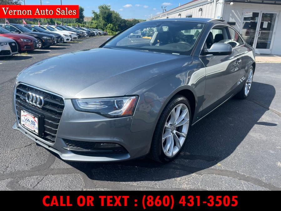 2013 Audi A5 2dr Cpe Auto quattro 2.0T Premium Plus, available for sale in Manchester, Connecticut | Vernon Auto Sale & Service. Manchester, Connecticut 2013 Audi A5 2dr Cpe Auto quattro 2.0T Premium Plus, available for sale in Manchester, Connecticut | Vernon Auto Sale & Service. Manchester, Connecticut