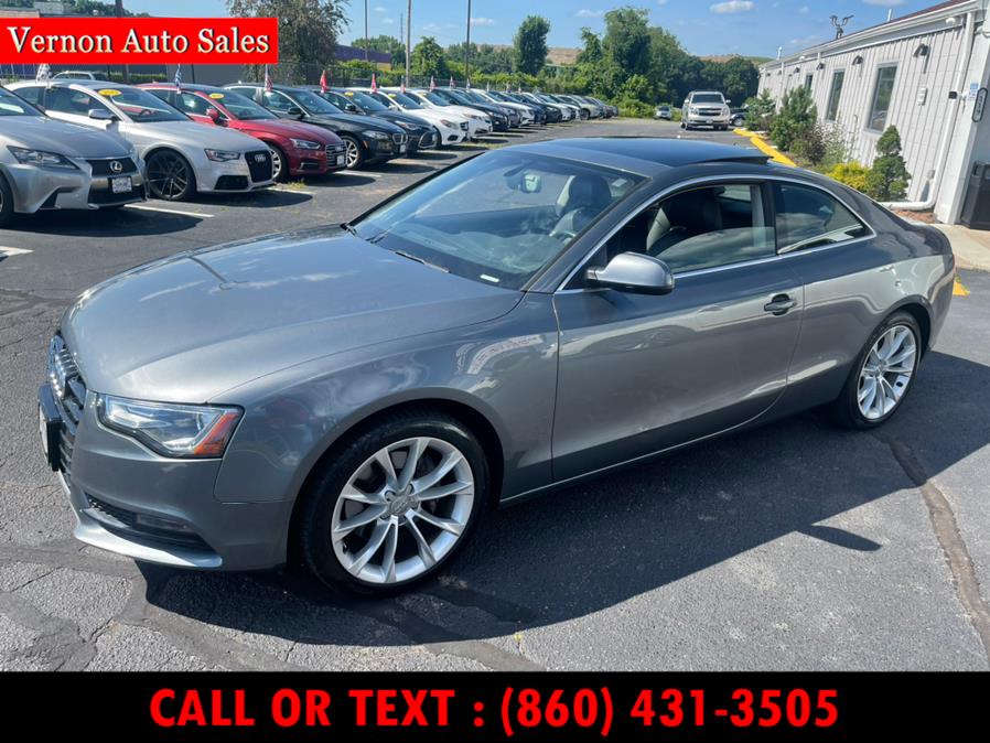 2013 Audi A5 2dr Cpe Auto quattro 2.0T Premium Plus, available for sale in Manchester, Connecticut | Vernon Auto Sale & Service. Manchester, Connecticut 2013 Audi A5 2dr Cpe Auto quattro 2.0T Premium Plus, available for sale in Manchester, Connecticut | Vernon Auto Sale & Service. Manchester, Connecticut