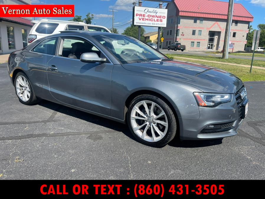2013 Audi A5 2dr Cpe Auto quattro 2.0T Premium Plus, available for sale in Manchester, Connecticut | Vernon Auto Sale & Service. Manchester, Connecticut 2013 Audi A5 2dr Cpe Auto quattro 2.0T Premium Plus, available for sale in Manchester, Connecticut | Vernon Auto Sale & Service. Manchester, Connecticut