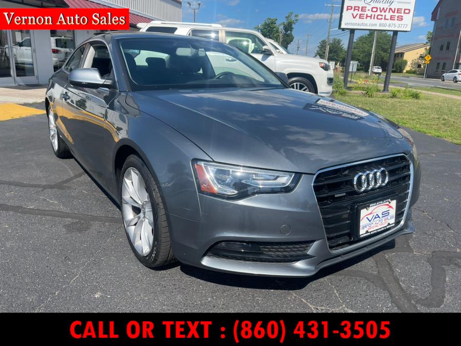 2013 Audi A5 2dr Cpe Auto quattro 2.0T Premium Plus, available for sale in Manchester, Connecticut | Vernon Auto Sale & Service. Manchester, Connecticut 2013 Audi A5 2dr Cpe Auto quattro 2.0T Premium Plus, available for sale in Manchester, Connecticut | Vernon Auto Sale & Service. Manchester, Connecticut
