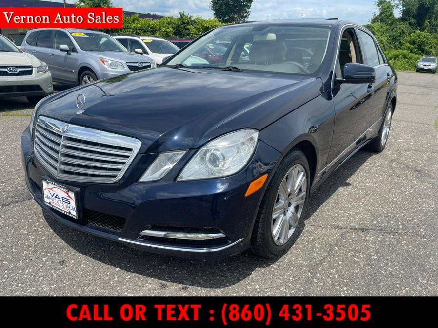 Used Mercedes-Benz E-Class 4dr Sdn E350 Luxury 4MATIC *Ltd Avail* 2013 | Vernon Auto Sale & Service. Manchester, Connecticut