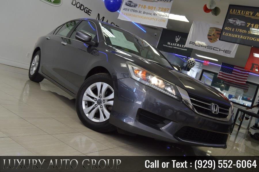 2013 Honda Accord Sedan 4dr I4 CVT LX, available for sale in Bronx, New York | Luxury Auto Group. Bronx, New York