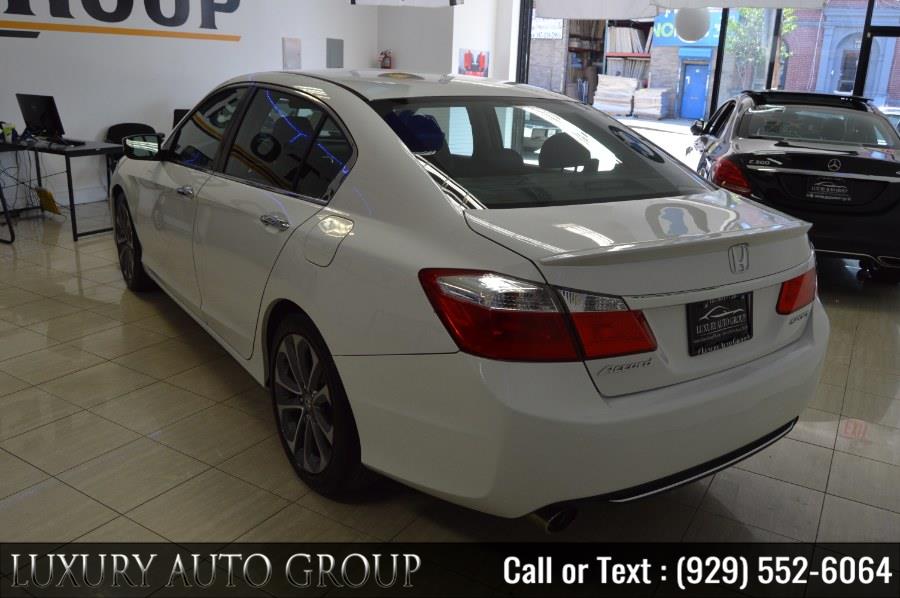 2015 Honda Accord Sedan 4dr I4 CVT Sport, available for sale in Bronx, New York | Luxury Auto Group. Bronx, New York 2015 Honda Accord Sedan 4dr I4 CVT Sport, available for sale in Bronx, New York | Luxury Auto Group. Bronx, New York