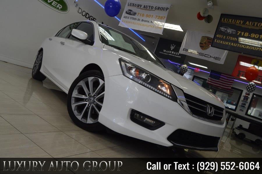 2015 Honda Accord Sedan 4dr I4 CVT Sport, available for sale in Bronx, New York | Luxury Auto Group. Bronx, New York 2015 Honda Accord Sedan 4dr I4 CVT Sport, available for sale in Bronx, New York | Luxury Auto Group. Bronx, New York