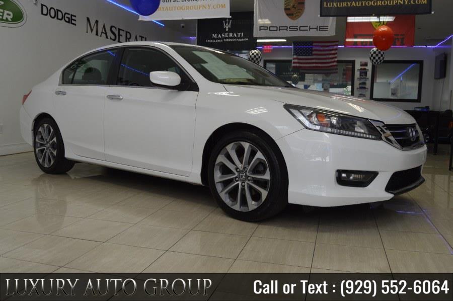 2015 Honda Accord Sedan 4dr I4 CVT Sport, available for sale in Bronx, New York | Luxury Auto Group. Bronx, New York 2015 Honda Accord Sedan 4dr I4 CVT Sport, available for sale in Bronx, New York | Luxury Auto Group. Bronx, New York