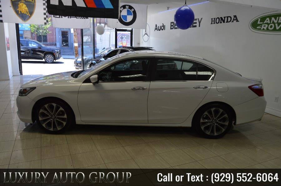 2015 Honda Accord Sedan 4dr I4 CVT Sport, available for sale in Bronx, New York | Luxury Auto Group. Bronx, New York 2015 Honda Accord Sedan 4dr I4 CVT Sport, available for sale in Bronx, New York | Luxury Auto Group. Bronx, New York