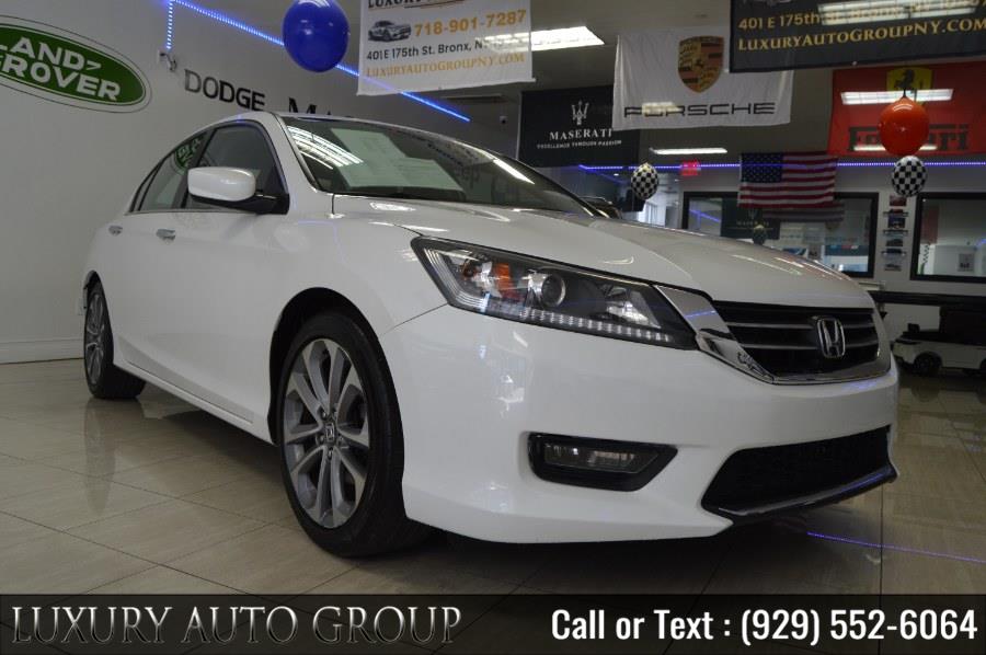 2015 Honda Accord Sedan 4dr I4 CVT Sport, available for sale in Bronx, New York | Luxury Auto Group. Bronx, New York 2015 Honda Accord Sedan 4dr I4 CVT Sport, available for sale in Bronx, New York | Luxury Auto Group. Bronx, New York