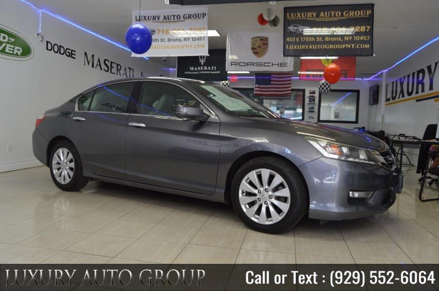 2013 Honda Accord Sedan 4dr V6 Auto EX-L, available for sale in Bronx, New York | Luxury Auto Group. Bronx, New York 2013 Honda Accord Sedan 4dr V6 Auto EX-L, available for sale in Bronx, New York | Luxury Auto Group. Bronx, New York