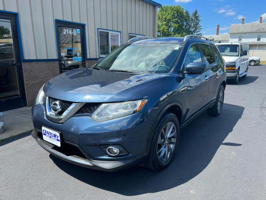 2016 Nissan Rogue AWD 4dr SL, available for sale in East Windsor, Connecticut | Century Auto And Truck. East Windsor, Connecticut