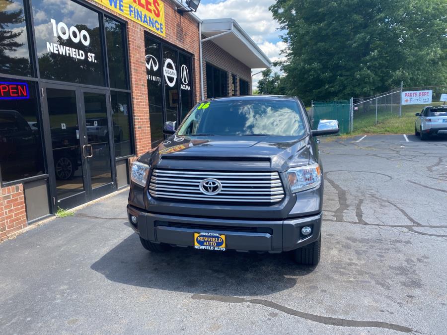 Used Toyota Tundra 4WD Truck CrewMax 5.7L V8 6-Spd AT Platinum (Natl) 2016 | Newfield Auto Sales. Middletown, Connecticut