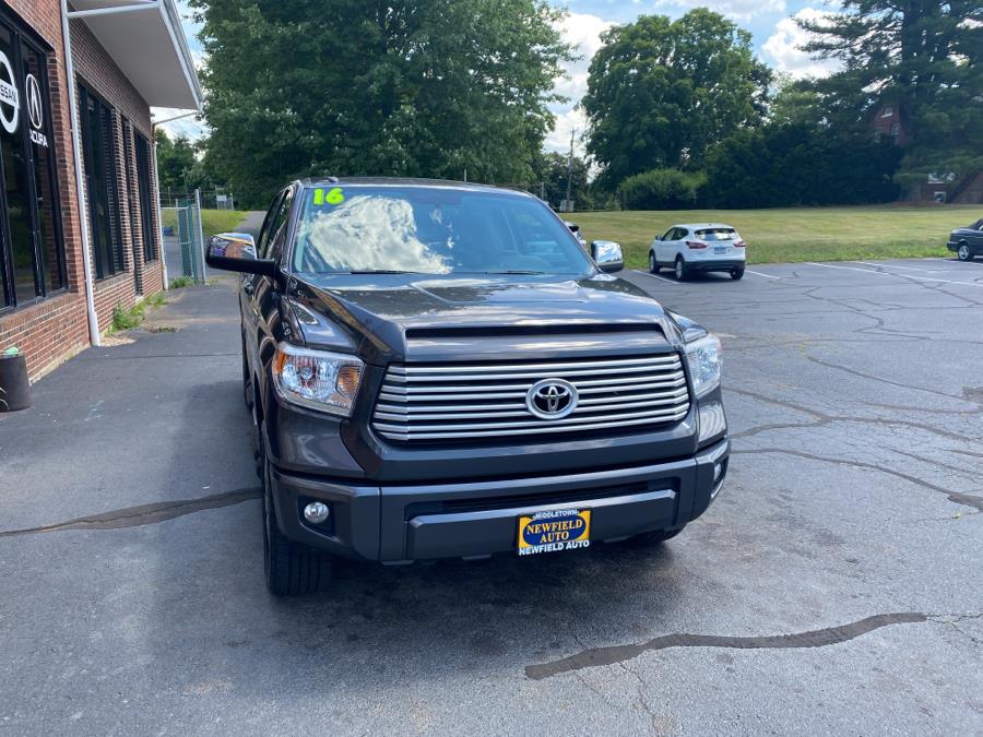Used Toyota Tundra 4WD Truck CrewMax 5.7L V8 6-Spd AT Platinum (Natl) 2016 | Newfield Auto Sales. Middletown, Connecticut Used Toyota Tundra 4WD Truck CrewMax 5.7L V8 6-Spd AT Platinum (Natl) 2016 | Newfield Auto Sales. Middletown, Connecticut