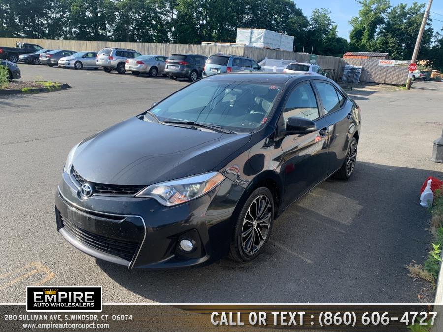 2016 Toyota Corolla 4dr Sdn CVT S Plus (Natl), available for sale in S.Windsor, Connecticut | Empire Auto Wholesalers. S.Windsor, Connecticut 2016 Toyota Corolla 4dr Sdn CVT S Plus (Natl), available for sale in S.Windsor, Connecticut | Empire Auto Wholesalers. S.Windsor, Connecticut