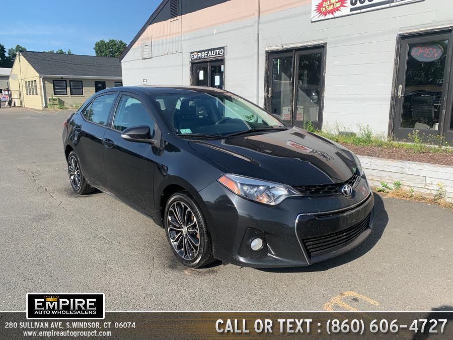 2016 Toyota Corolla 4dr Sdn CVT S Plus (Natl), available for sale in S.Windsor, Connecticut | Empire Auto Wholesalers. S.Windsor, Connecticut