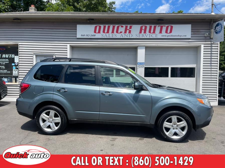 2010 Subaru Forester 4dr Auto 2.5X Premium w/All-Weather Pkg, available for sale in Bristol, Connecticut | Quick Auto LLC. Bristol, Connecticut 2010 Subaru Forester 4dr Auto 2.5X Premium w/All-Weather Pkg, available for sale in Bristol, Connecticut | Quick Auto LLC. Bristol, Connecticut