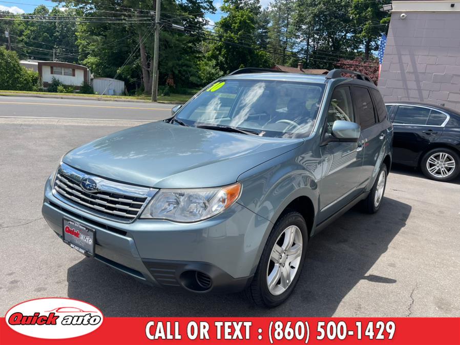 2010 Subaru Forester 4dr Auto 2.5X Premium w/All-Weather Pkg, available for sale in Bristol, Connecticut | Quick Auto LLC. Bristol, Connecticut 2010 Subaru Forester 4dr Auto 2.5X Premium w/All-Weather Pkg, available for sale in Bristol, Connecticut | Quick Auto LLC. Bristol, Connecticut