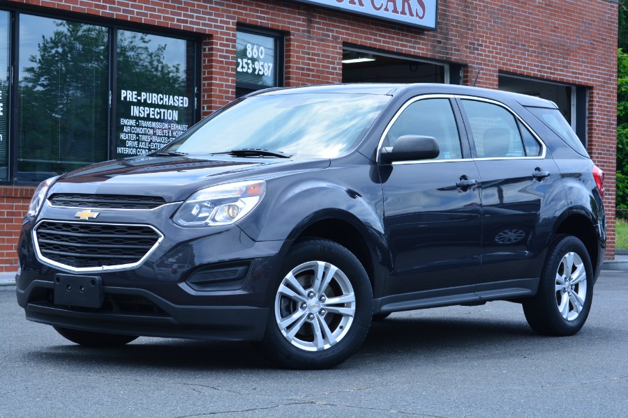 2016 Chevrolet Equinox AWD 4dr LS, available for sale in ENFIELD, Connecticut | Longmeadow Motor Cars. ENFIELD, Connecticut