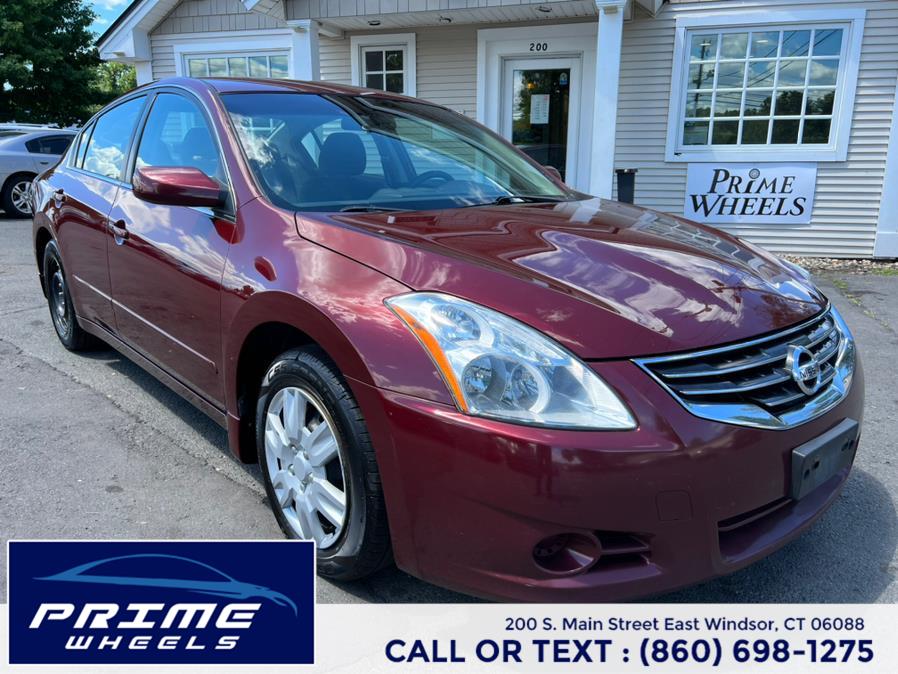 2012 Nissan Altima 4dr Sdn I4 CVT 2.5 S, available for sale in East Windsor, Connecticut | Prime Wheels. East Windsor, Connecticut