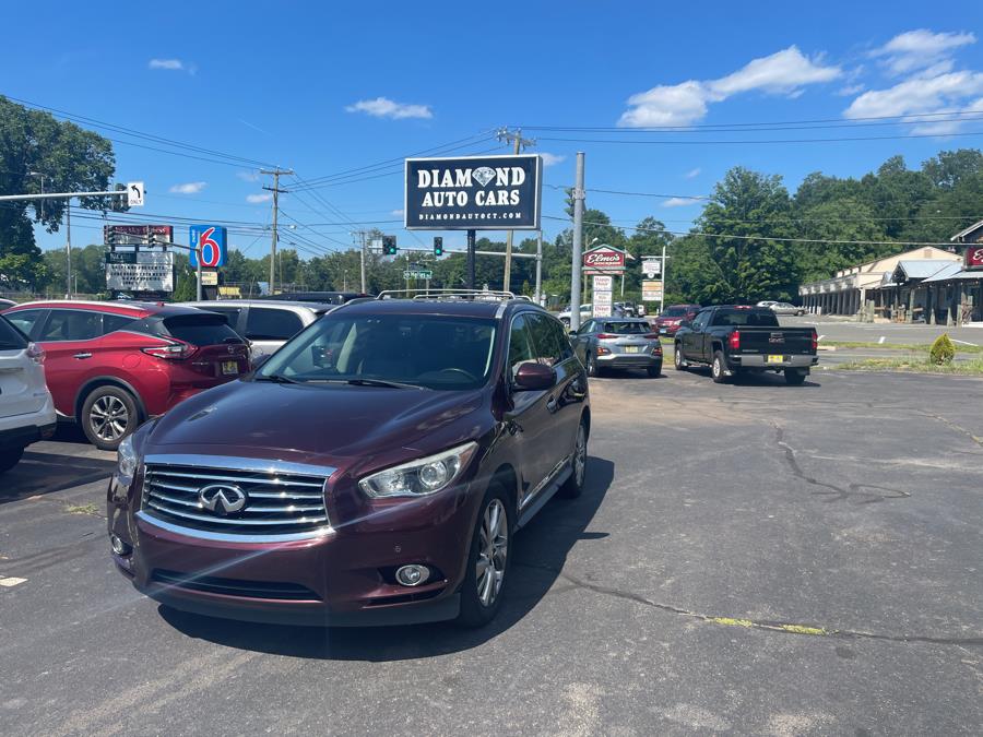 2014 Infiniti QX60 FWD 4dr, available for sale in Vernon, Connecticut | TD Automotive Enterprises LLC DBA Diamond Auto Cars. Vernon, Connecticut 2014 Infiniti QX60 FWD 4dr, available for sale in Vernon, Connecticut | TD Automotive Enterprises LLC DBA Diamond Auto Cars. Vernon, Connecticut