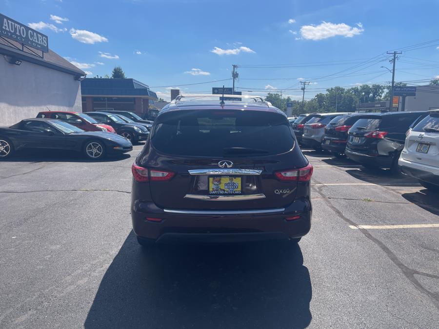 2014 Infiniti QX60 FWD 4dr, available for sale in Vernon, Connecticut | TD Automotive Enterprises LLC DBA Diamond Auto Cars. Vernon, Connecticut 2014 Infiniti QX60 FWD 4dr, available for sale in Vernon, Connecticut | TD Automotive Enterprises LLC DBA Diamond Auto Cars. Vernon, Connecticut