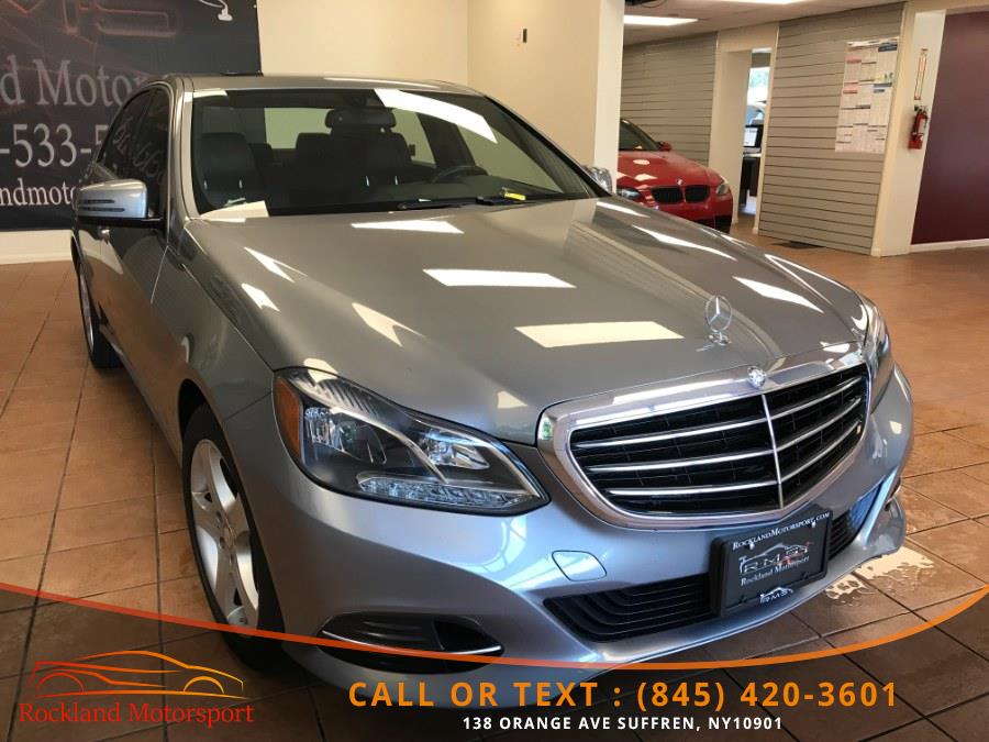 2014 Mercedes-Benz E-Class 4dr Sdn E350 Sport 4MATIC, available for sale in Suffern, New York | Rockland Motor Sport. Suffern, New York