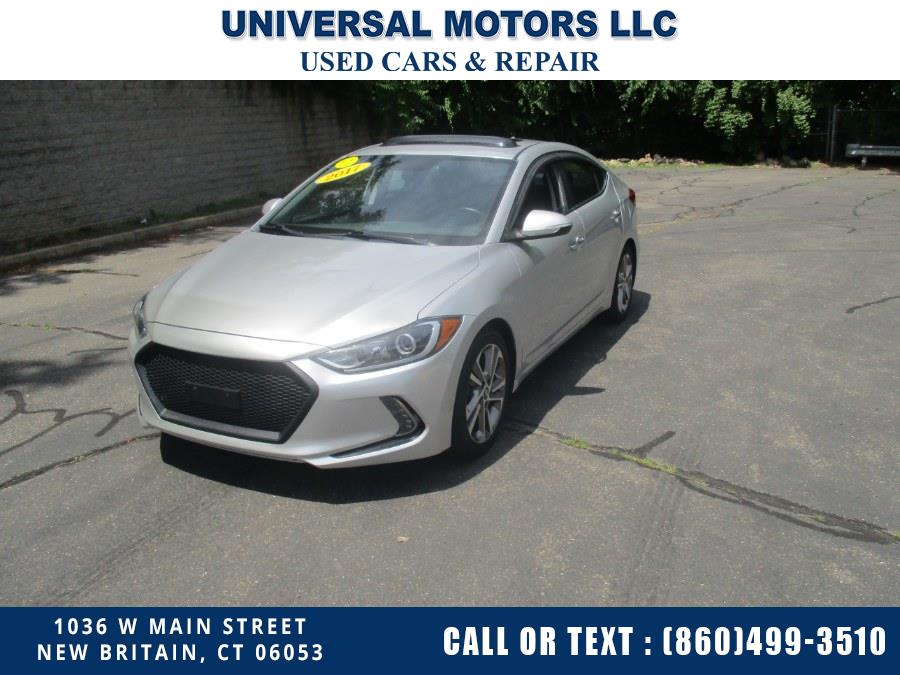 2017 Hyundai Elantra Limited 2.0L Auto PZEV (Alabama) *Ltd Avail*, available for sale in New Britain, Connecticut | Universal Motors LLC. New Britain, Connecticut