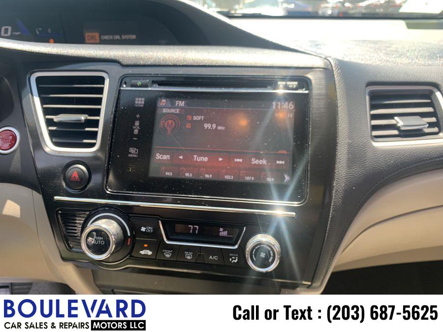 Used Honda Civic EX Sedan 4D 2015 | Boulevard Motors LLC. New Haven, Connecticut Used Honda Civic EX Sedan 4D 2015 | Boulevard Motors LLC. New Haven, Connecticut
