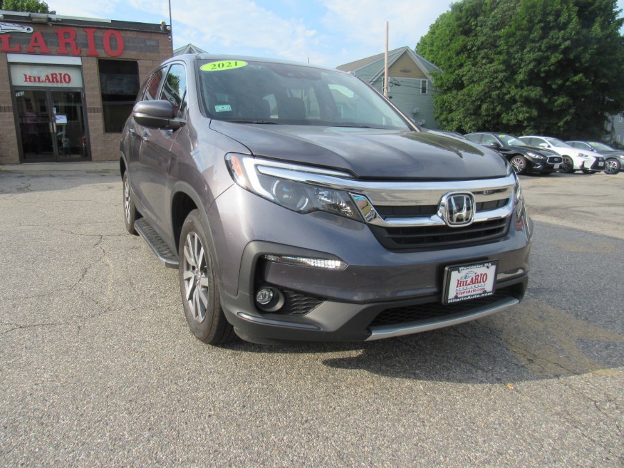 2021 Honda Pilot EX-L AWD, available for sale in Worcester, Massachusetts | Hilario's Auto Sales Inc.. Worcester, Massachusetts 2021 Honda Pilot EX-L AWD, available for sale in Worcester, Massachusetts | Hilario's Auto Sales Inc.. Worcester, Massachusetts