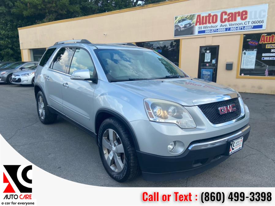 2012 GMC Acadia AWD 4dr SLT1, available for sale in Vernon , Connecticut | Auto Care Motors. Vernon , Connecticut