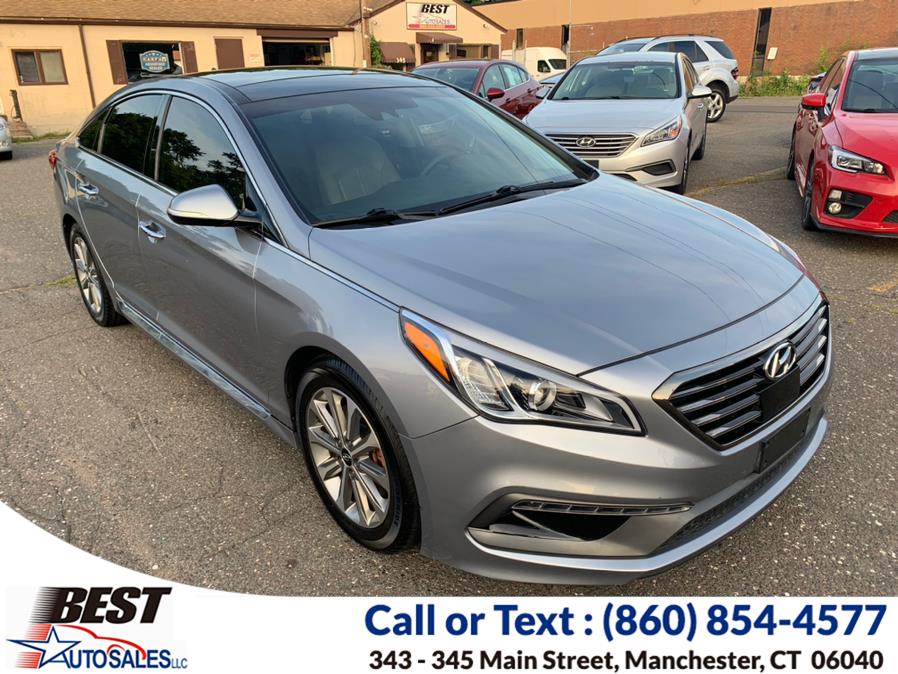 2016 Hyundai Sonata 4dr Sdn 2.4L Sport PZEV, available for sale in Manchester, Connecticut | Best Auto Sales LLC. Manchester, Connecticut
