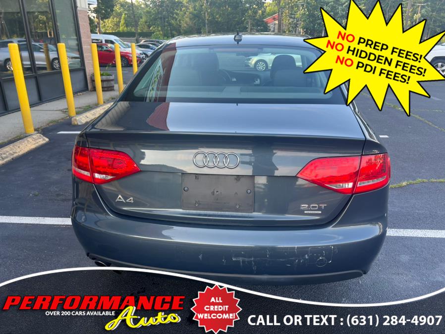 Used Audi A4 4dr Sdn Auto quattro 2.0T Premium Plus 2011 | Performance Auto Inc. Bohemia, New York Used Audi A4 4dr Sdn Auto quattro 2.0T Premium Plus 2011 | Performance Auto Inc. Bohemia, New York