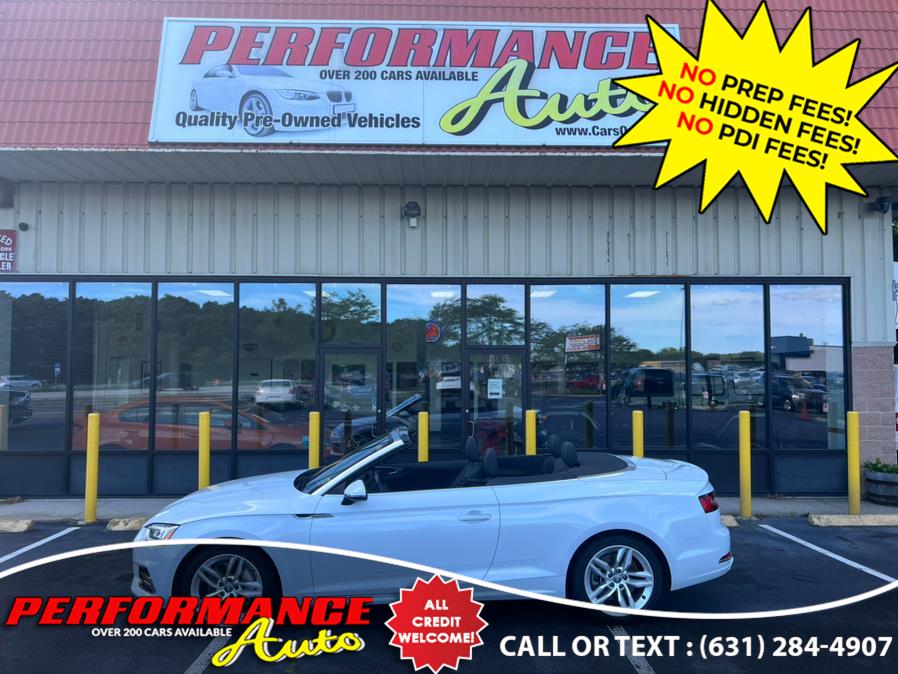 2019 Audi A5 Cabriolet Premium Plus 45 TFSI quattro, available for sale in Bohemia, New York | Performance Auto Inc. Bohemia, New York 2019 Audi A5 Cabriolet Premium Plus 45 TFSI quattro, available for sale in Bohemia, New York | Performance Auto Inc. Bohemia, New York