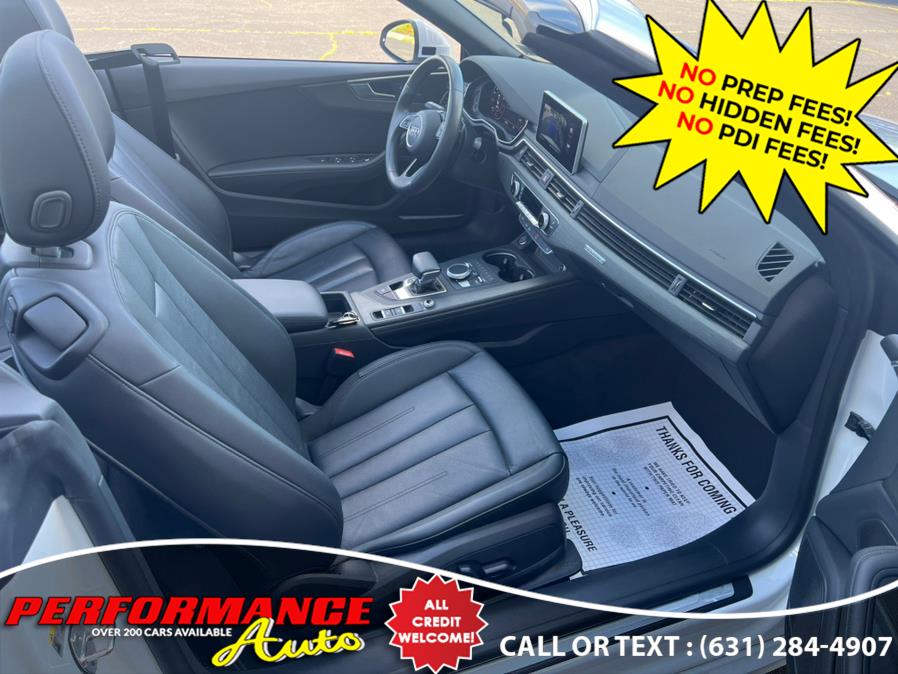 2019 Audi A5 Cabriolet Premium Plus 45 TFSI quattro, available for sale in Bohemia, New York | Performance Auto Inc. Bohemia, New York 2019 Audi A5 Cabriolet Premium Plus 45 TFSI quattro, available for sale in Bohemia, New York | Performance Auto Inc. Bohemia, New York
