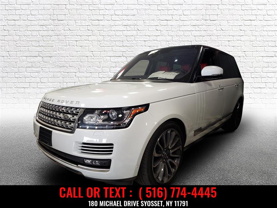 2017 Land Rover Range Rover V8 Supercharged Autobiography SWB, available for sale in Syosset, New York | Gold Coast Motors of Syosset. Syosset, New York