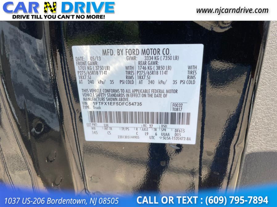 Used Ford F-150 STX SuperCab 6.5-ft. Bed 4WD 2013 | Car N Drive. Bordentown, New Jersey Used Ford F-150 STX SuperCab 6.5-ft. Bed 4WD 2013 | Car N Drive. Bordentown, New Jersey