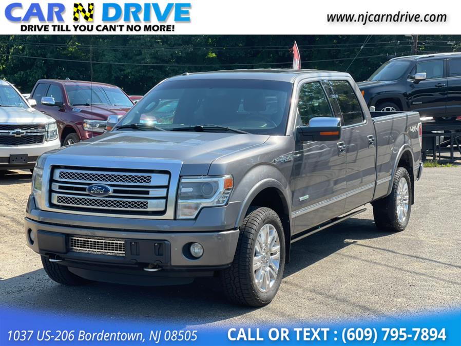 Used Ford F-150 Platinum SuperCrew 6.5-ft. Bed 4WD 2013 | Cadillac's Plus. Burlington, New Jersey Used Ford F-150 Platinum SuperCrew 6.5-ft. Bed 4WD 2013 | Cadillac's Plus. Burlington, New Jersey