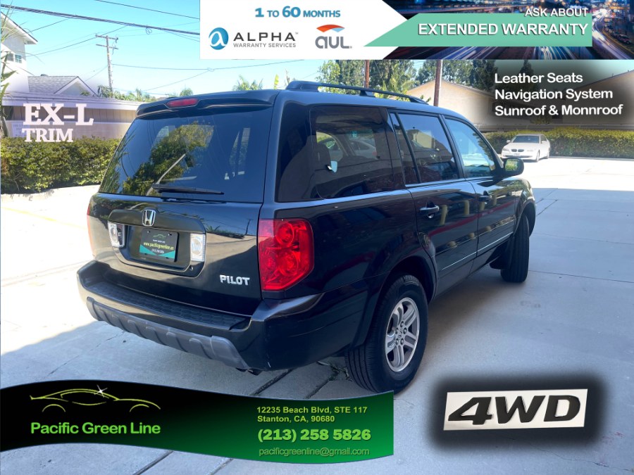 2005 Honda Pilot EX-L AT with NAVI, available for sale in Lake Forest, California | Pacific Green Line. Lake Forest, California 2005 Honda Pilot EX-L AT with NAVI, available for sale in Lake Forest, California | Pacific Green Line. Lake Forest, California