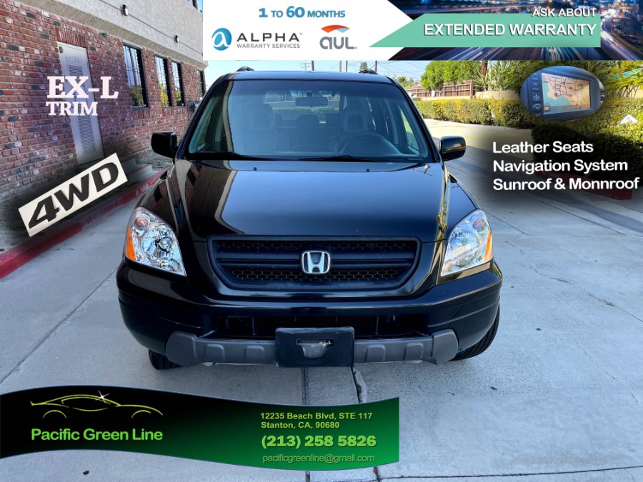 2005 Honda Pilot EX-L AT with NAVI, available for sale in Lake Forest, California | Pacific Green Line. Lake Forest, California 2005 Honda Pilot EX-L AT with NAVI, available for sale in Lake Forest, California | Pacific Green Line. Lake Forest, California
